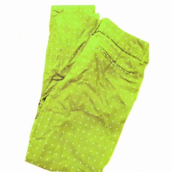 Dalia Collection Polka Dot Cropped Dress Pants - Picture 2 of 7